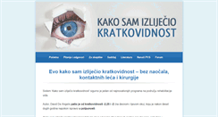 Desktop Screenshot of kratkovidnost.com